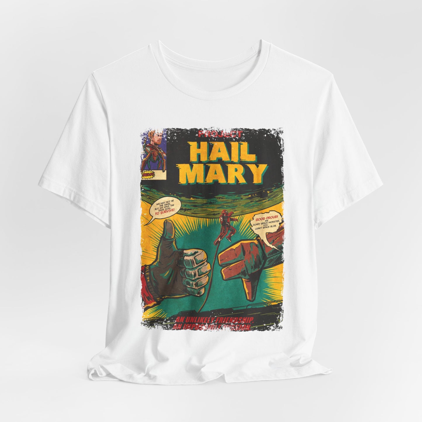 Project Hail Mary Horror Sci-fi TV Series | Unisex Graphic Short Sleeve Tee
