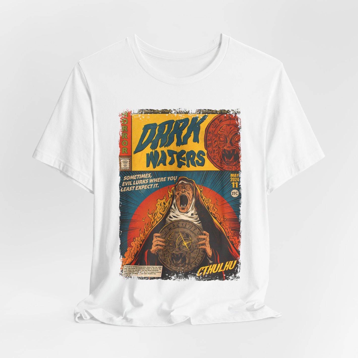 Dark Waters Horror Movie | Unisex Graphic Short Sleeve Tee