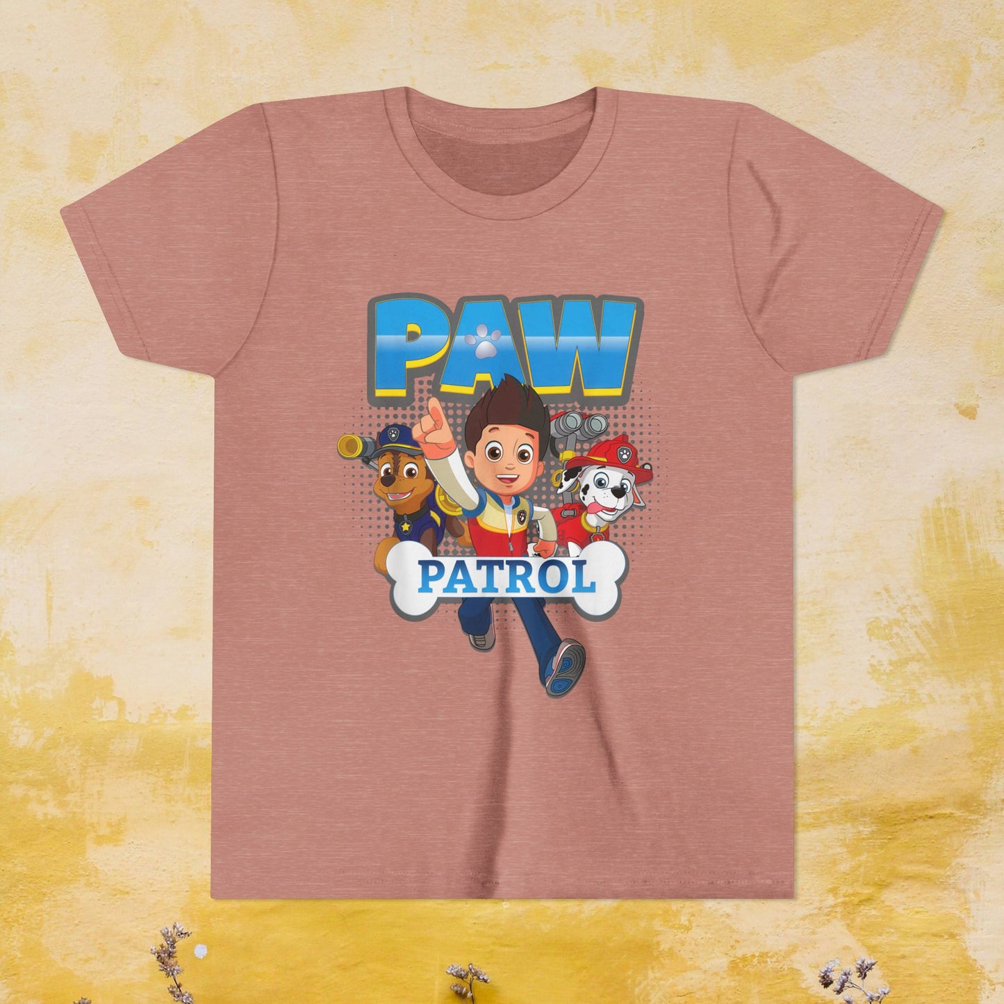 Paw Patrol T-shirt - Animation TV Series Youth Short Sleeve Tee