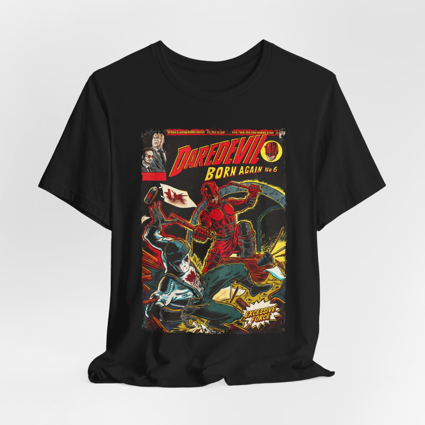 Daredevil Superhero TV Series | Unisex Graphic Short Sleeve Tee