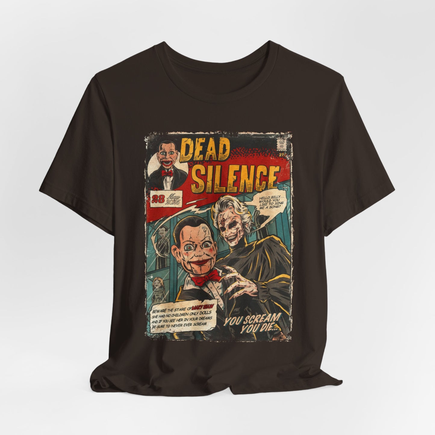 Dead Silence Horror Movie | Unisex Graphic Short Sleeve Tee