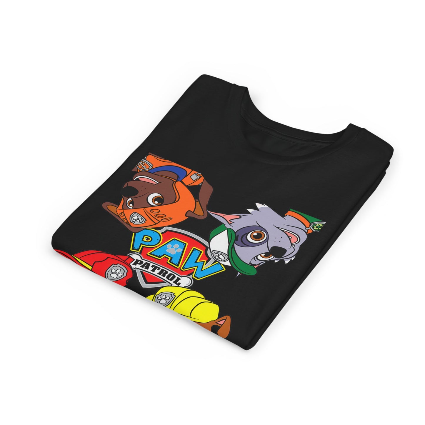 Paw Patrol T-shirt - Animation TV Series Youth Short Sleeve Tee