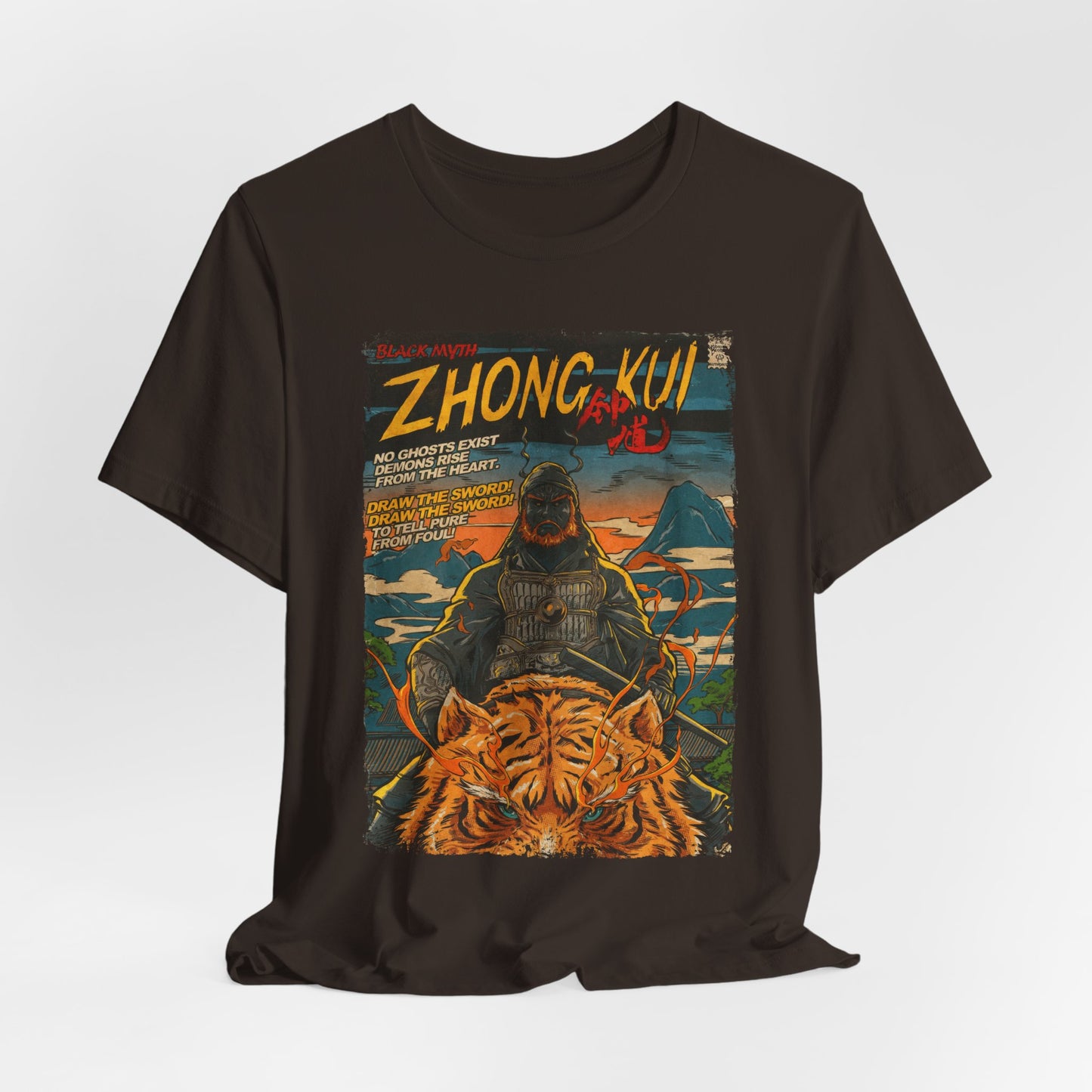 Black Myth Zhong Kui Video Game | Unisex Graphic Short Sleeve Tee