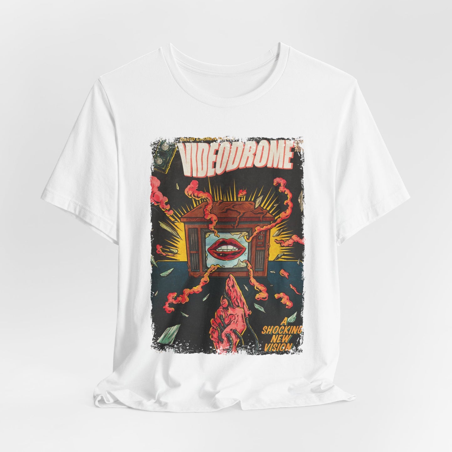 Videodrome Horror Movie | Unisex Graphic Short Sleeve Tee