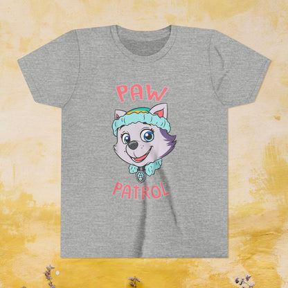 Paw Patrol T-shirt - Animation TV Series Youth Short Sleeve Tee