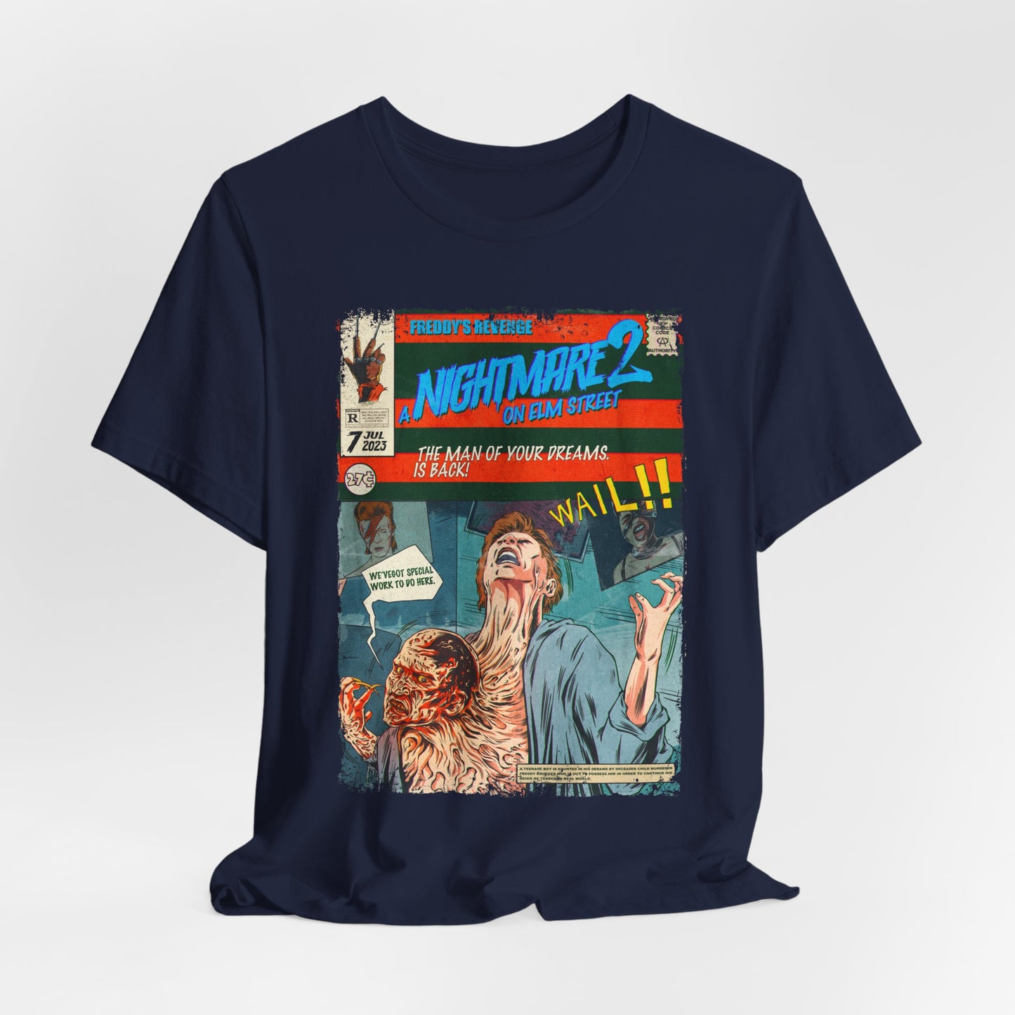 A Nightmere on Elm Street Horror Movie | Unisex Graphic Short Sleeve Tee