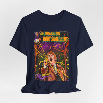 Invasion of The Body Snatchers Horror Movie | Unisex Graphic Short Sleeve Tee