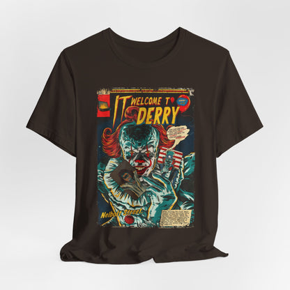 IT Welcome To Derry Horror TV Series | Unisex Graphic Short Sleeve Tee