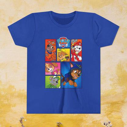 Paw Patrol T-shirt - Animation TV Series Youth Short Sleeve Tee