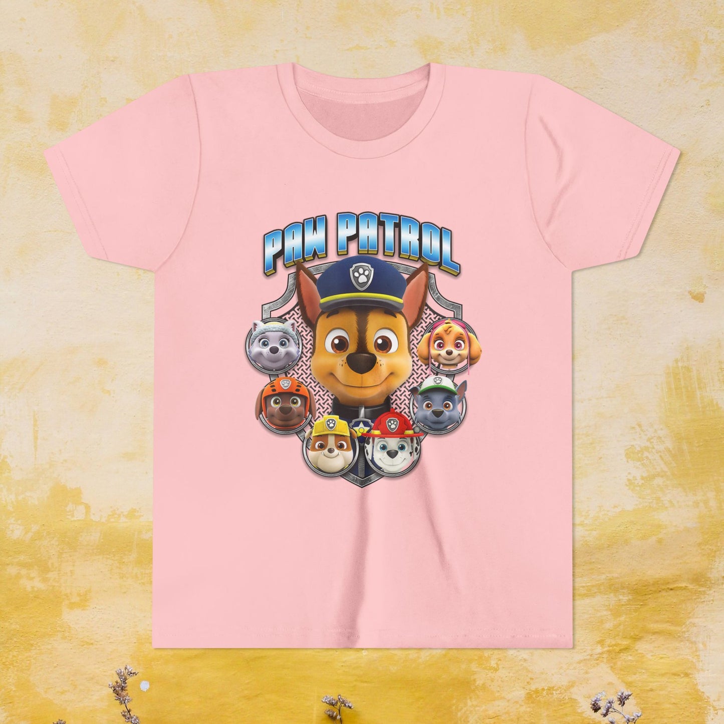 Paw Patrol T-shirt - Animation TV Series Youth Short Sleeve Tee
