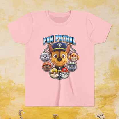 Paw Patrol T-shirt - Animation TV Series Youth Short Sleeve Tee