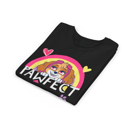 Pawfect - Paw Patrol T-shirt - Animation TV Series Youth Short Sleeve Tee
