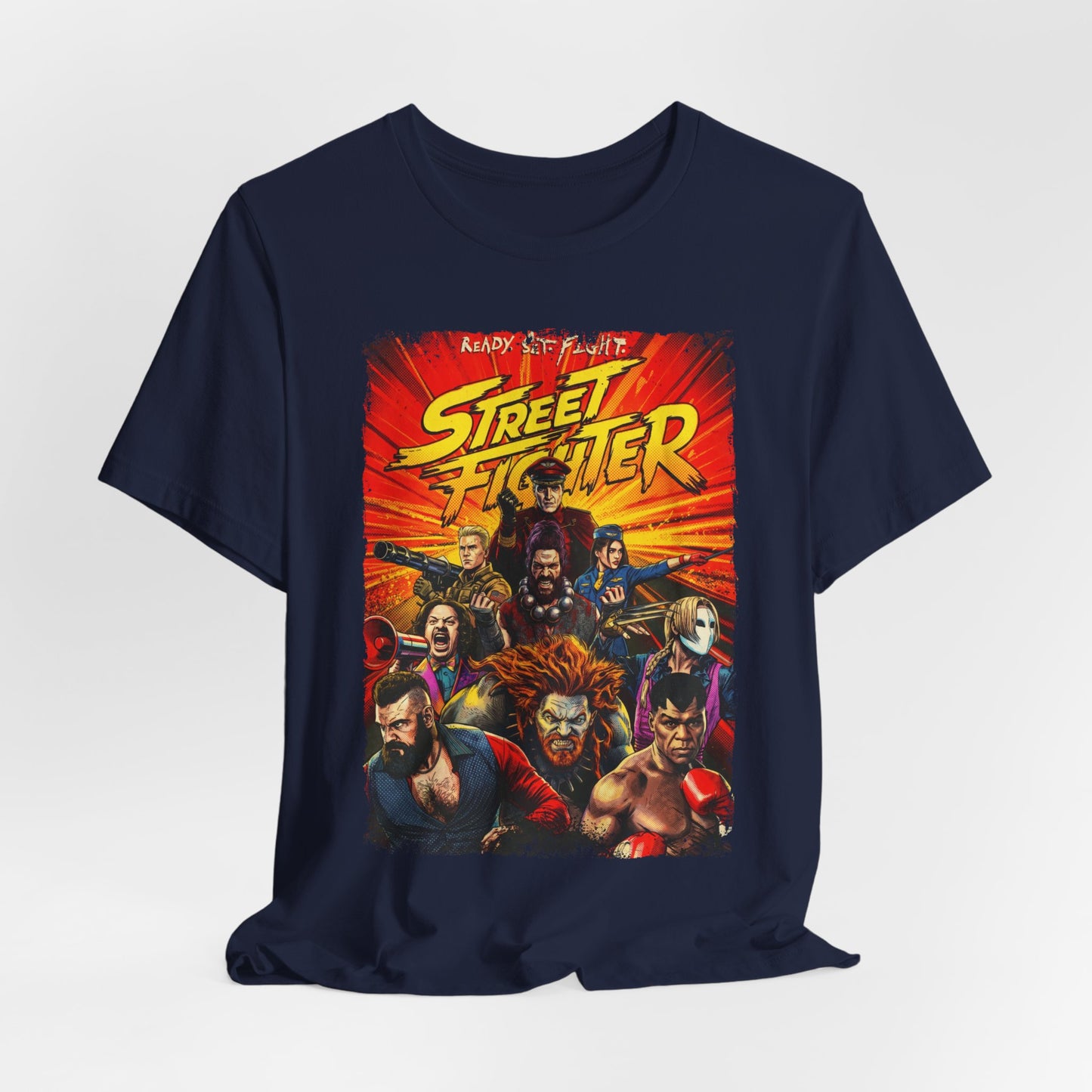 Street Fighter Action Video Game Movie | Unisex Graphic Short Sleeve Tee