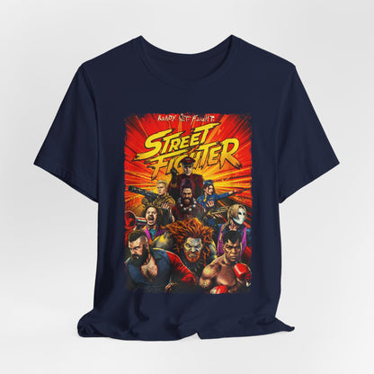 Street Fighter Action Video Game Movie | Unisex Graphic Short Sleeve Tee