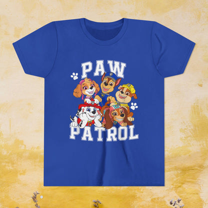 Paw Patrol T-shirt - Animation TV Series Youth Short Sleeve Tee