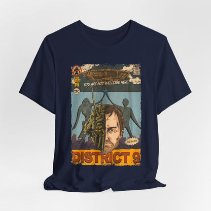 District 9 Horror Movie | Unisex Graphic Short Sleeve Tee