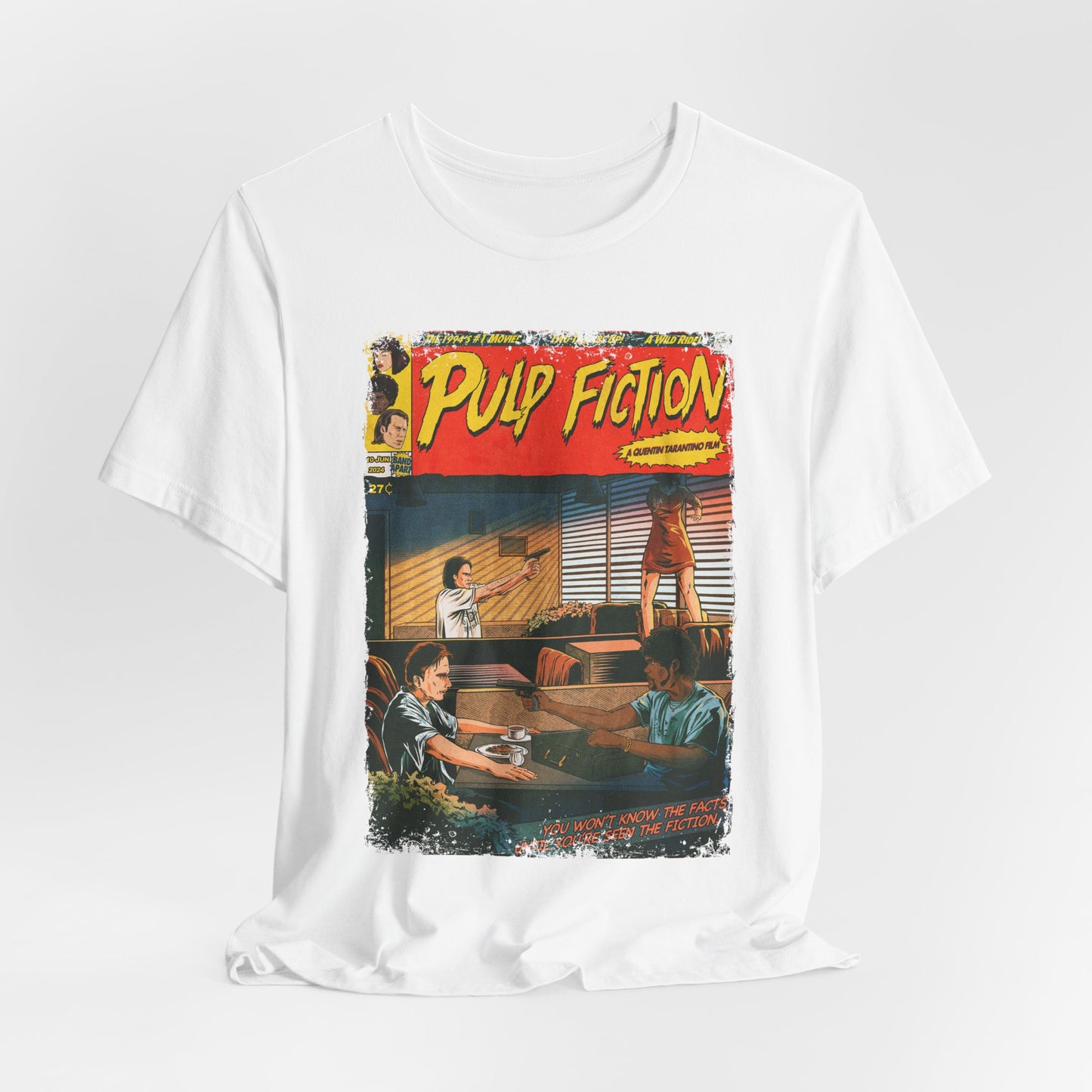 Pulp Fiction Movie | Unisex Graphic Short Sleeve Tee