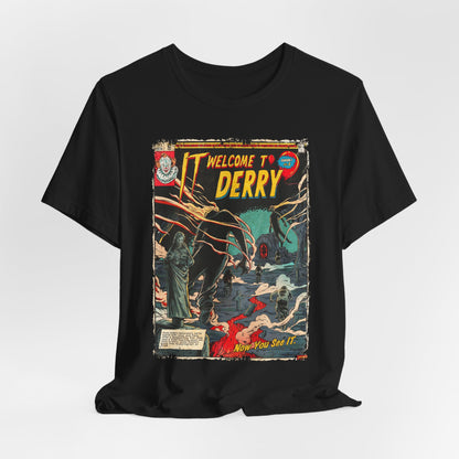 IT Welcome To Derry Horror TV Series | Unisex Graphic Short Sleeve Tee