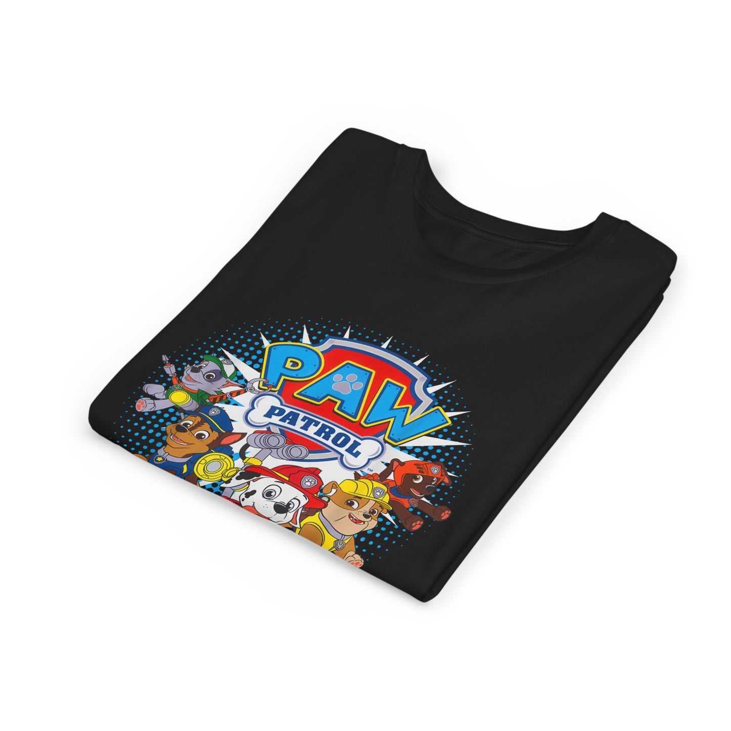 Paw Patrol T-shirt - Animation TV Series Youth Short Sleeve Tee