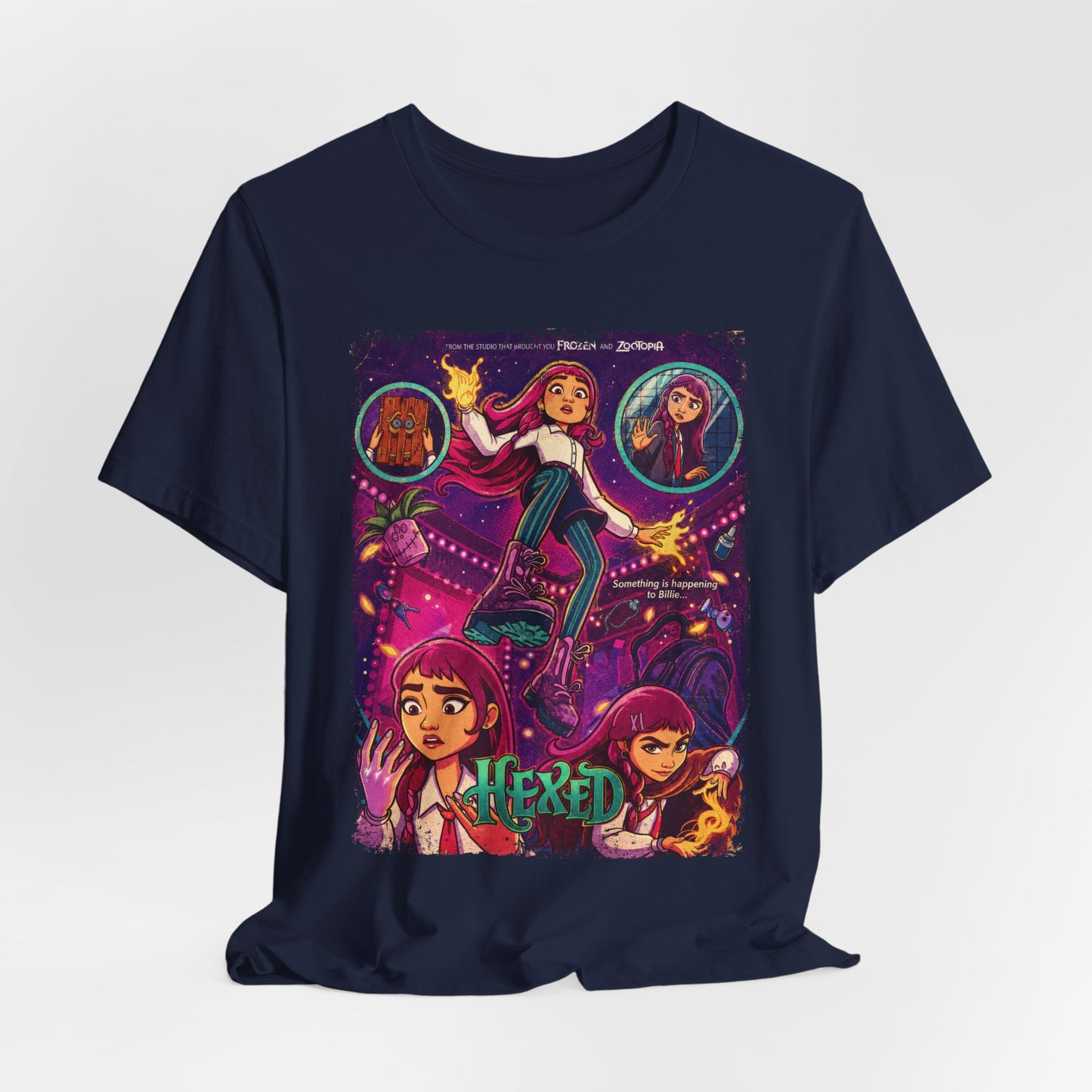 Hexed Animation Movie | Unisex Graphic Short Sleeve Tee