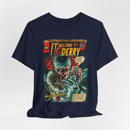 IT Welcome To Derry Horror TV Series | Unisex Graphic Short Sleeve Tee
