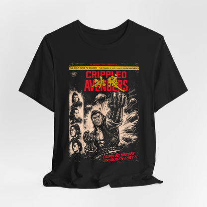Crippled Avengers Movie T-Shirt | Unisex Graphic Short Sleeve Tee