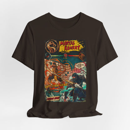 Mortal Kombat Action Video Game Movie | Unisex Graphic Short Sleeve Tee