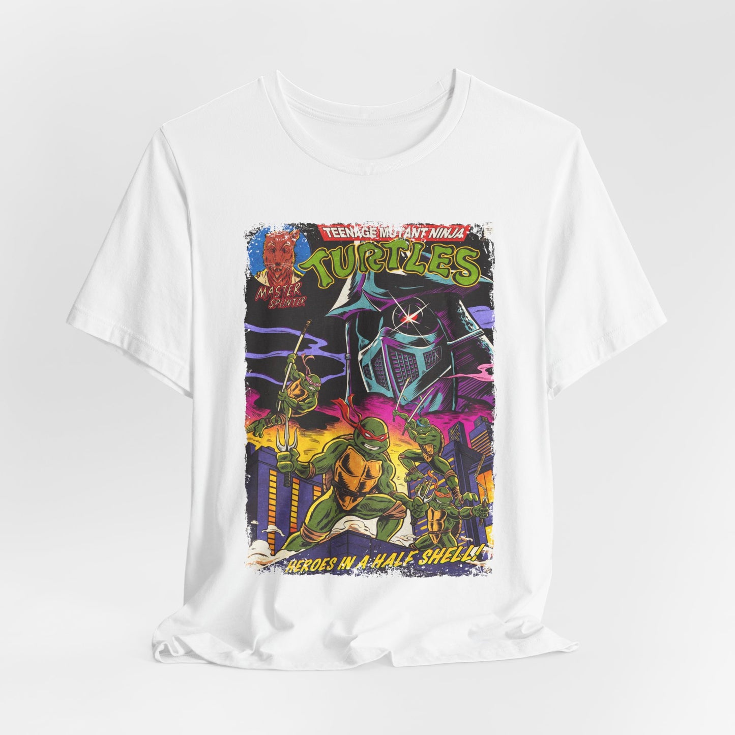 Teenage Mutant Ninja Turtles Animation Superhero Movie | Unisex Graphic Short Sleeve Tee