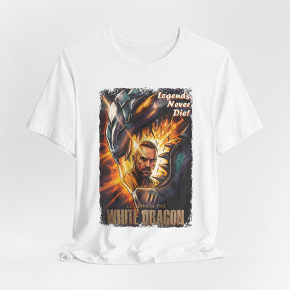 Legend of The White Dragon Superhero Movie | Unisex Graphic Short Sleeve Tee