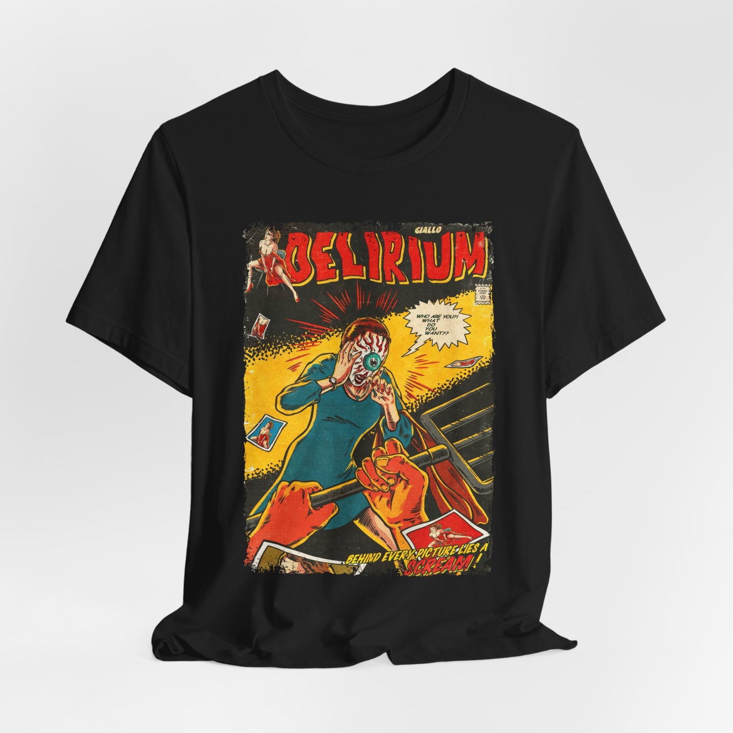 Delirium Horror Movie | Unisex Graphic Short Sleeve Tee