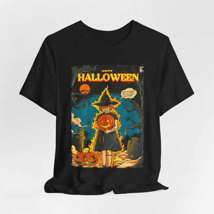 Happy Halloween Horror Movie | Unisex Graphic Short Sleeve Tee