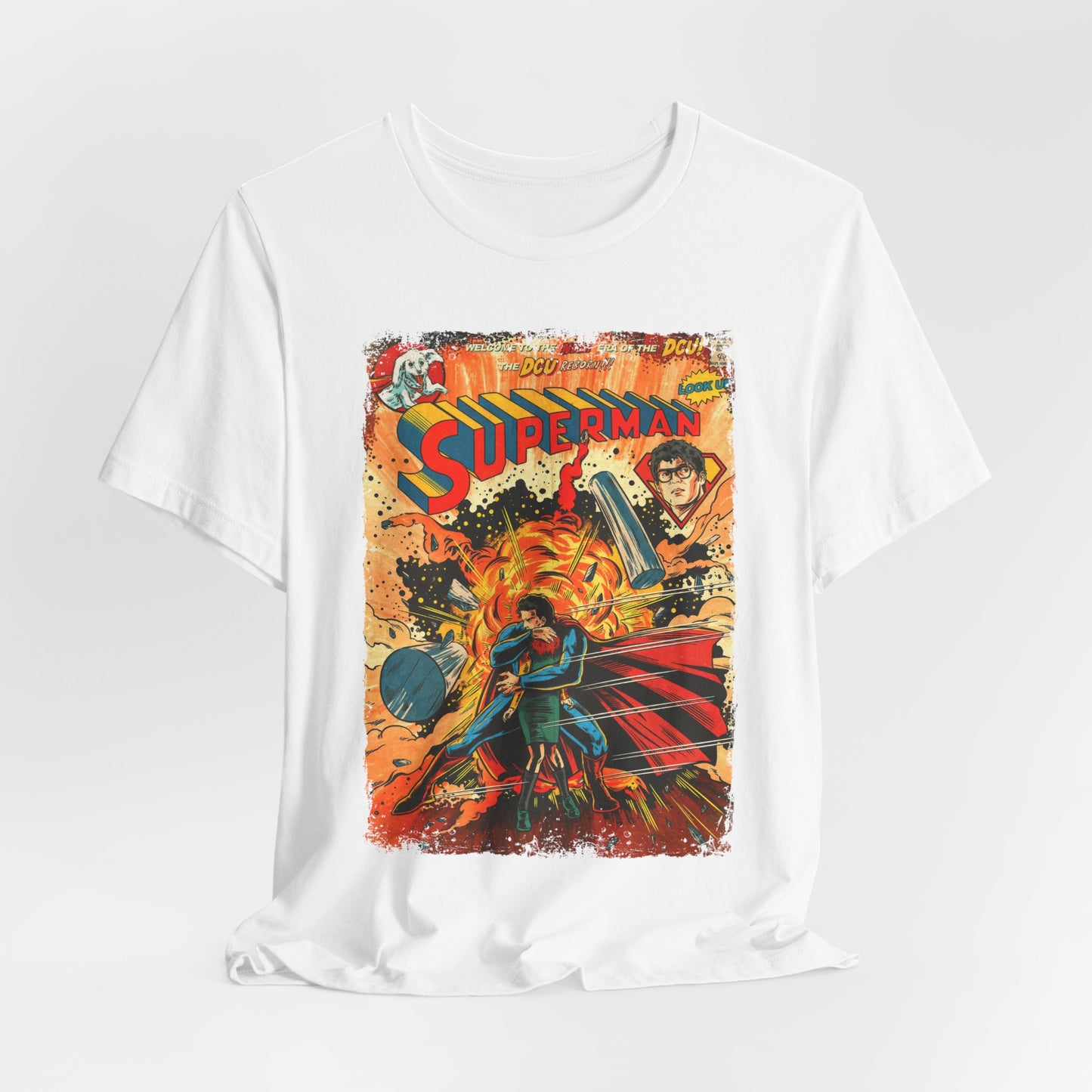 Superman Superhero Movie | Unisex Graphic Short Sleeve Tee