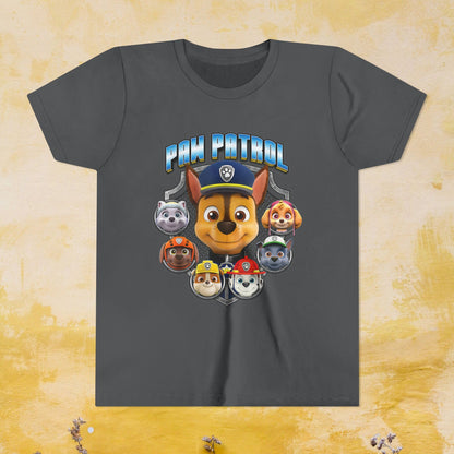 Paw Patrol T-shirt - Animation TV Series Youth Short Sleeve Tee