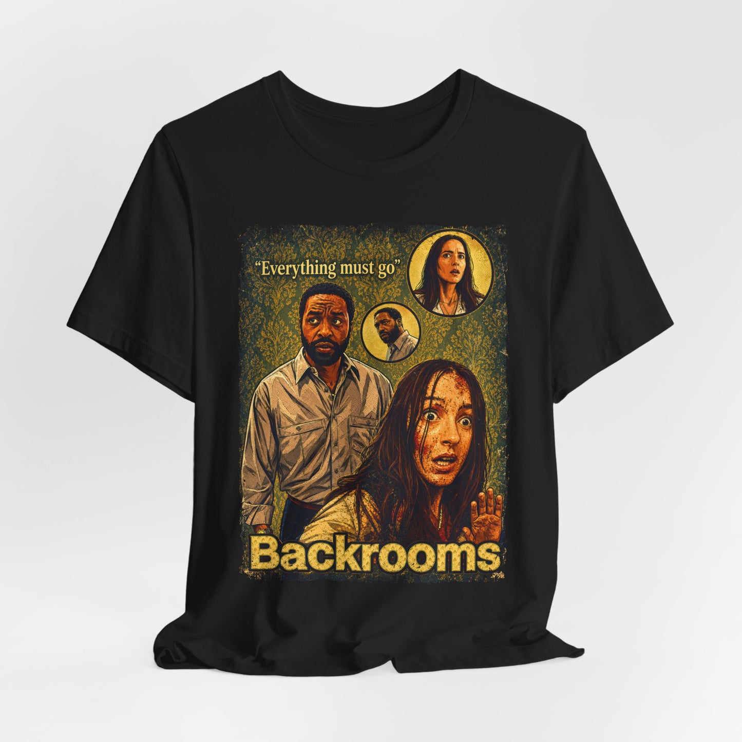 Backrooms Horror Movie | Unisex Graphic Short Sleeve Tee