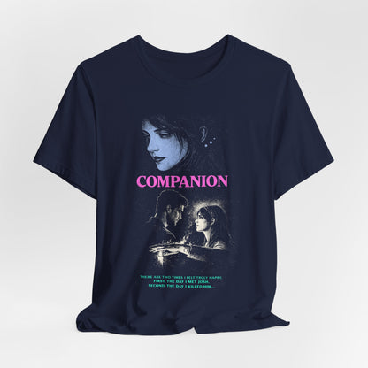 Companion Horror Movie T-Shirt | Unisex Graphic Short Sleeve Tee