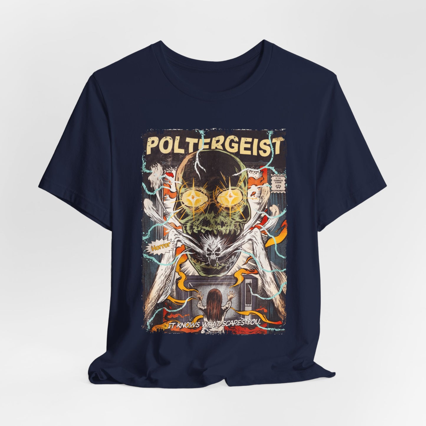 Poltergeist Horror Movie | Unisex Graphic Short Sleeve Tee
