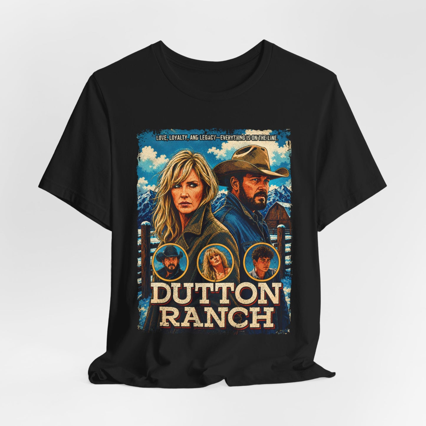 Dutton Ranch TV Series | Unisex Graphic Short Sleeve Tee