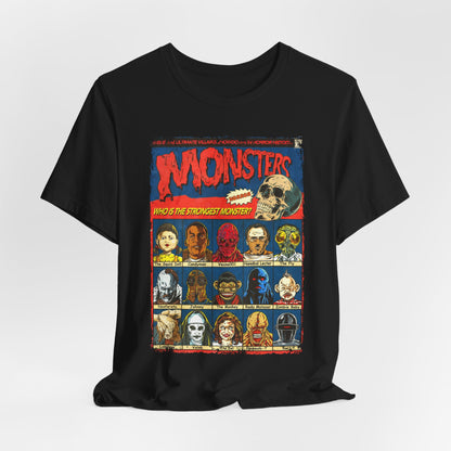 Monsters Horror Movie | Unisex Graphic Short Sleeve Tee