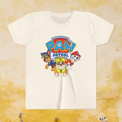 Paw Patrol T-shirt - Animation TV Series Youth Short Sleeve Tee