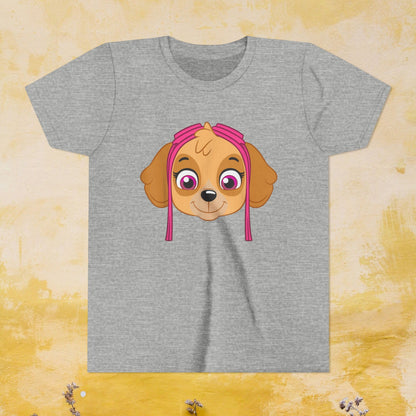 Skye - Paw Patrol T-shirt - Animation TV Series Youth Short Sleeve Tee