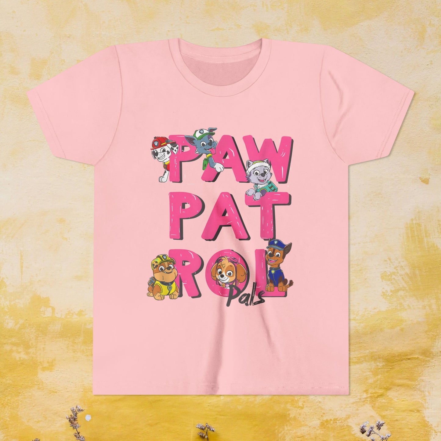 Paw Patrol T-shirt - Animation TV Series Youth Short Sleeve Tee