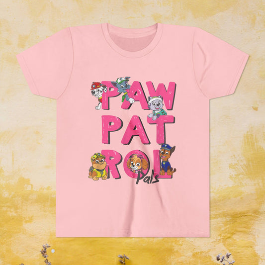 Paw Patrol T-shirt - Animation TV Series Youth Short Sleeve Tee