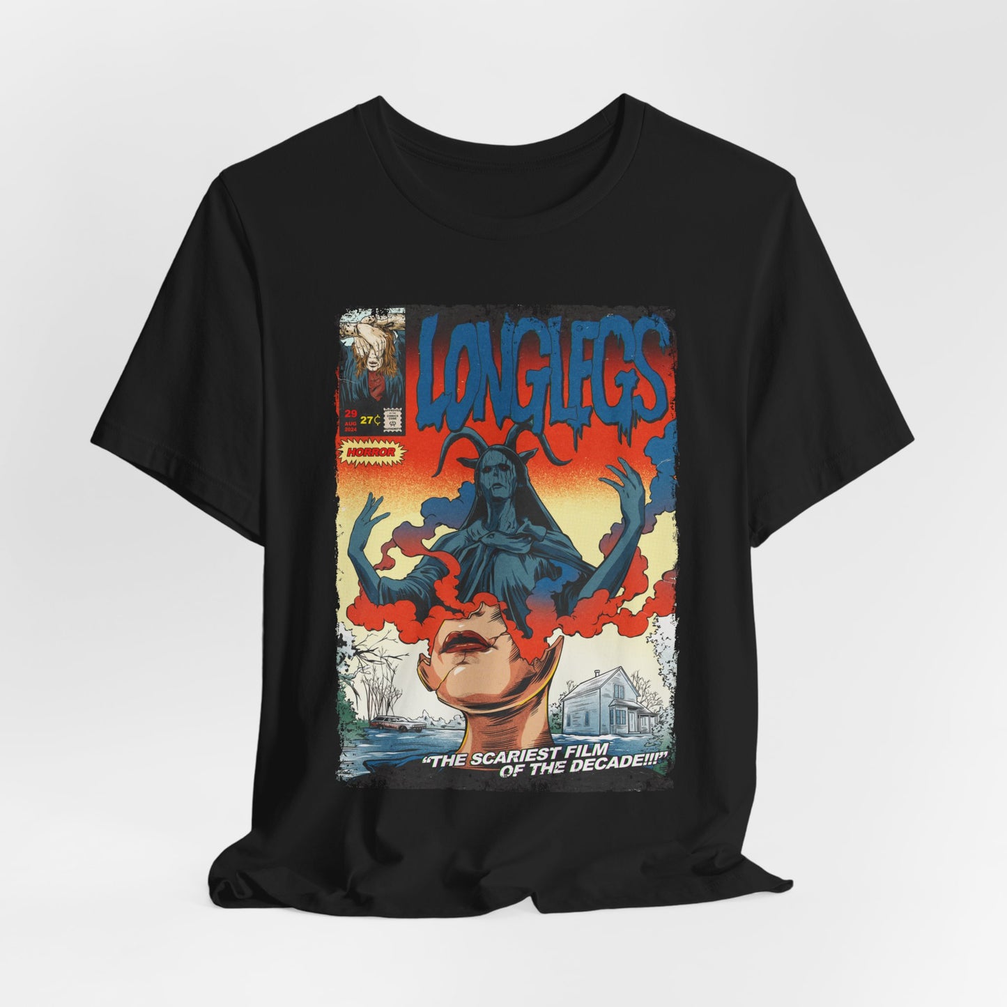Longlegs Horror Movie | Unisex Graphic Short Sleeve Tee