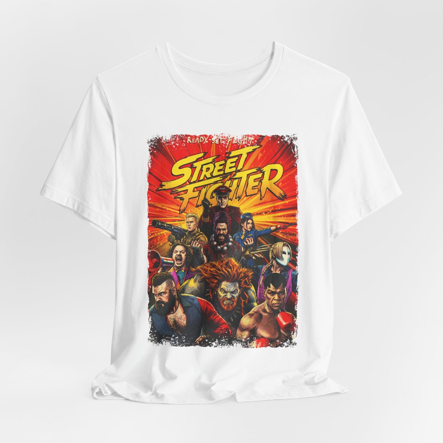 Street Fighter Action Video Game Movie | Unisex Graphic Short Sleeve Tee