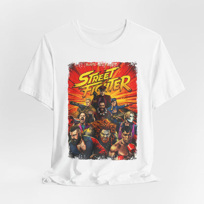 Street Fighter Action Video Game Movie | Unisex Graphic Short Sleeve Tee
