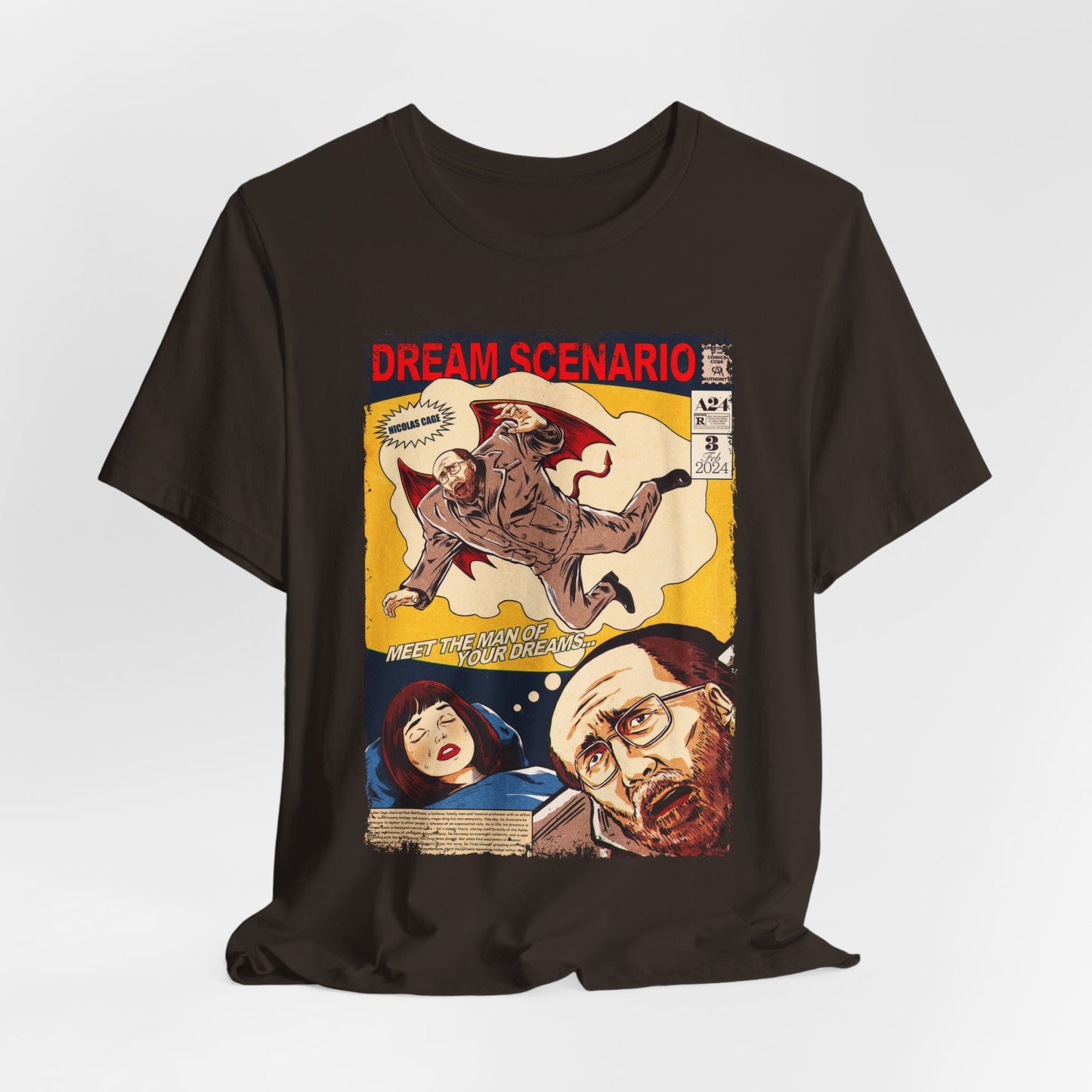 Dream Scenario Fantasy Movie | Unisex Graphic Short Sleeve Tee