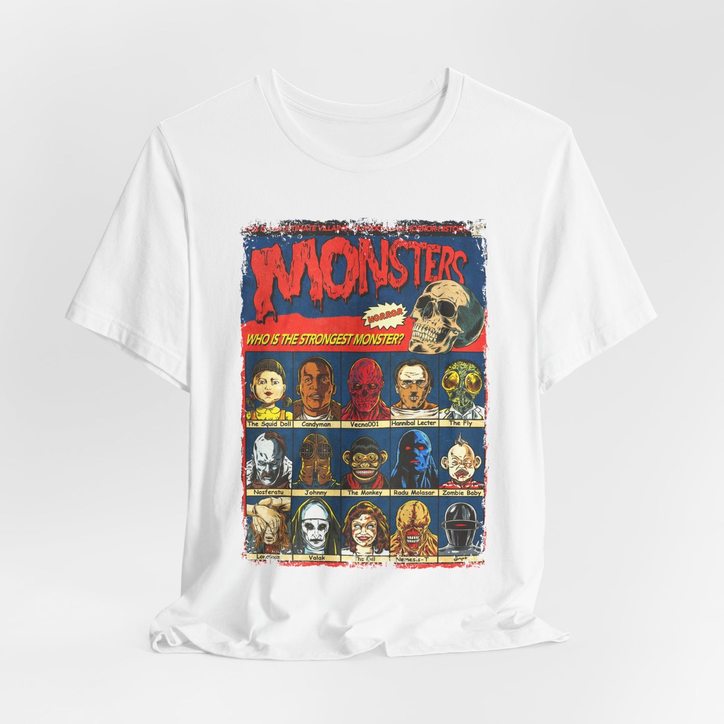 Monsters Horror Movie | Unisex Graphic Short Sleeve Tee
