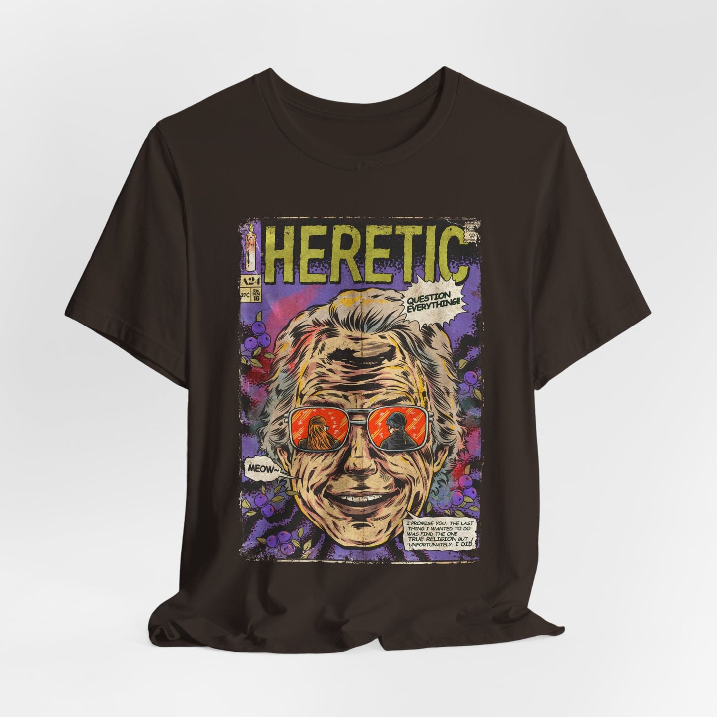 Heretic Horror Movie | Unisex Graphic Short Sleeve Tee
