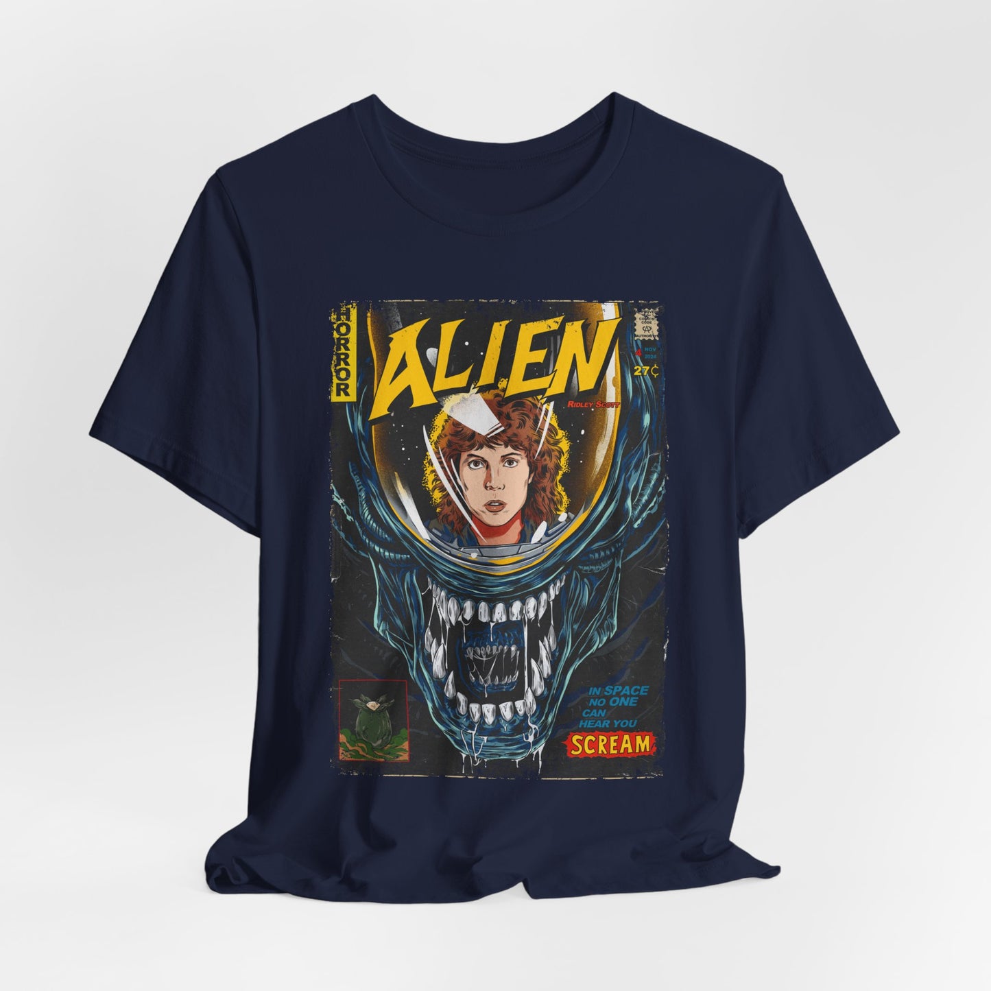 Alien Horror Sci-fi Movie | Unisex Graphic Short Sleeve Tee