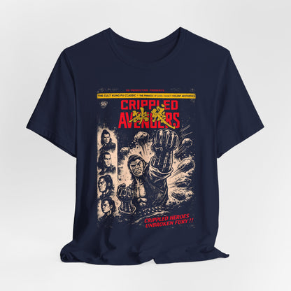 Crippled Avengers Movie T-Shirt | Unisex Graphic Short Sleeve Tee